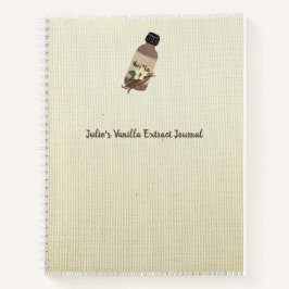 Vanilla Extract Maker Journal Notitieboek