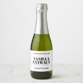 Vanilla Extract Modern Label Sticker VAF1rt (Voorkant)