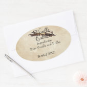 Vanilla Extrait Étiquette personnalisé (Enveloppe)