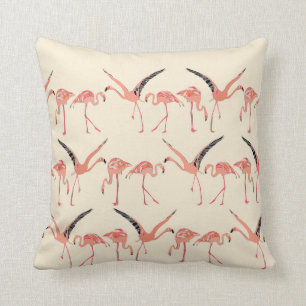 vanilla flamingos kussen