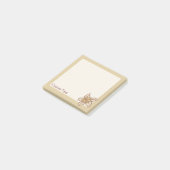Vanilla Flower Icon Post-it® Notes (Schuin)