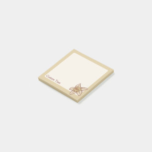 Vanilla Flower Icon Post-it® Notes