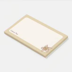 Vanilla Flower Icon Post-it® Notes