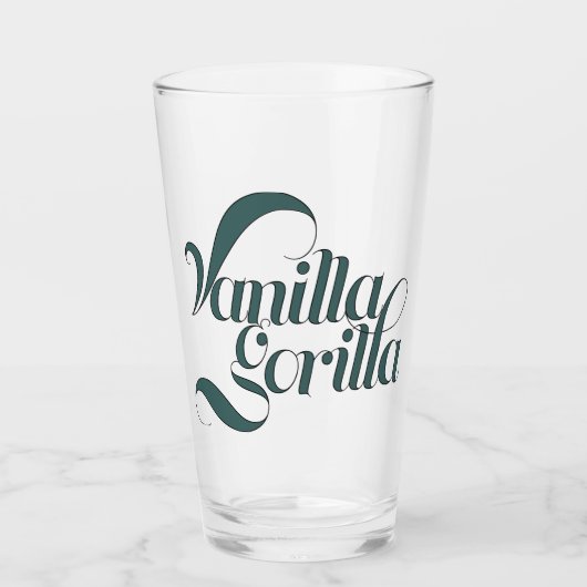 Vanilla Gorilla Glass Tumbler (Voorkant)