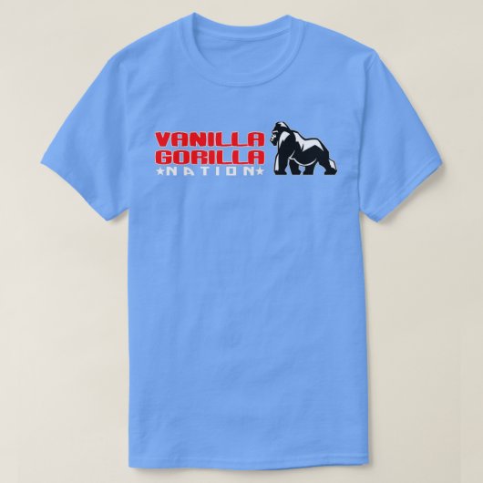 Vanilla Gorilla T-shirt (Design voorkant)