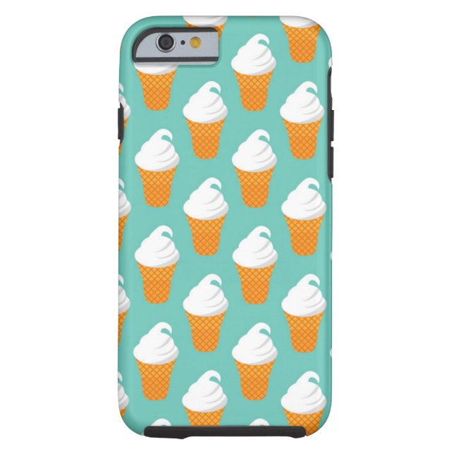 Vanilla Ice Cream Cone Pattern Case-Mate iPhone Case (Achterkant)
