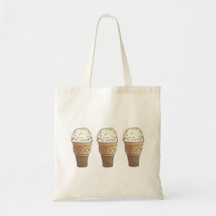 Vanilla Ice Cream Scoop Cones Foodie Tas