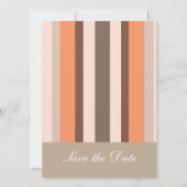 Vanilla Melon Stripes Save The Date (Voorkant)