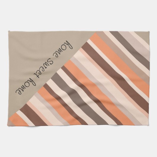 Vanilla Melon Stripes Theedoek (Horizontaal)