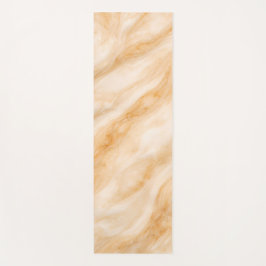 Vanilla Milkshake Marble Texture Yogamat