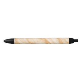Vanilla Milkshake Marble Texture Zwarte Inkt Pen