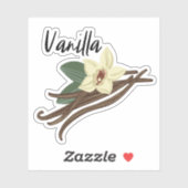 Vanilla Pod Spice Jar Sticker (Vel)