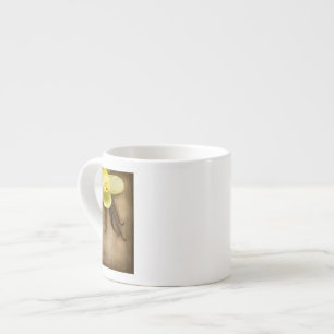 Vanilla Pods and Flower over Wooden Background Espresso Kop