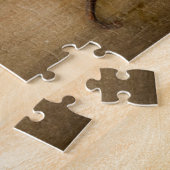 Vanilla Pods and Flower over Wooden Background Legpuzzel (Zijkant)