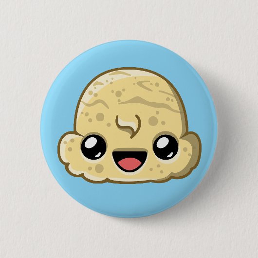 Vanilla Scoop - Ice Cream Jump Ronde Button 5,7 Cm (Voorkant)