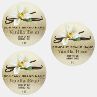 Vanille Bean Spice Labels