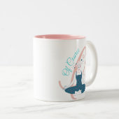Vanille Courbe Lotus - Mug (Devant droit)