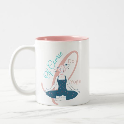 Vanille Courbe Lotus - Mug (Gauche)