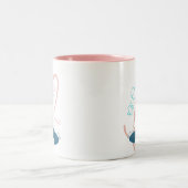 Vanille Courbe Lotus - Mug (Centre)