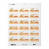 Vanille Cupcake Labels (Full Sheet)