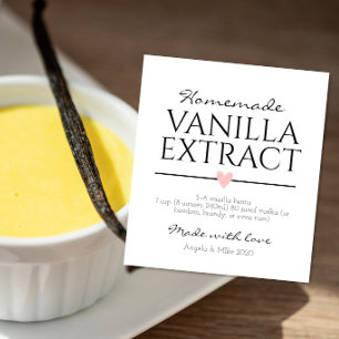 Vanille Extract Etiket