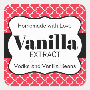 Vanille Extract Label 31e