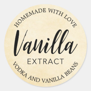 Vanille Extract Label VE003_01RD