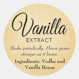 Vanille Extract Label VE025_03rd