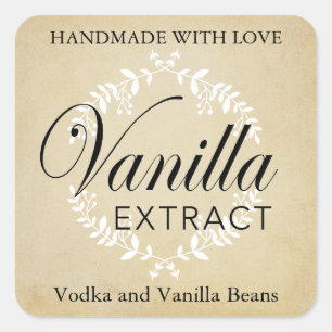 Vanille Extract Labels VE007_06sq