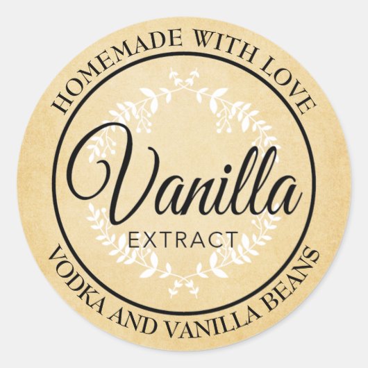 Vanille Extract Labels VE025_04rd (Voorkant)