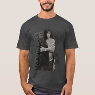 Vanille ijs illustraties t-shirt