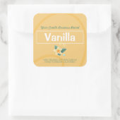 Vanille Jaune Style Soy Moderne Bougies Étiquette (Sac)