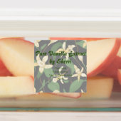  vanille orchidee, vanille extract labels (Aangebracht)