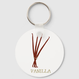 vanille sleutelhanger