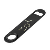 Vanille Vanillin Formule chimique moléculaire (Devant angulaire)