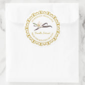 Vanille vintage maison Extrait Étiquette l Blanc (Sac)