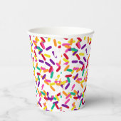 vanillesprenkels papieren bekers (Rechts)