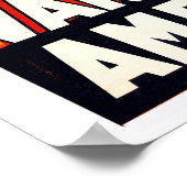 VANISHING AMERIKAN POSTER (Hoek)