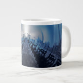 VANISHING VENICE Blue Gothic Gondolas Jumbo Beker (Voorkant rechts)