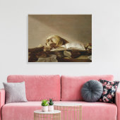 Vanitas 2 canvas afdruk (Insitu (Woonkamer))