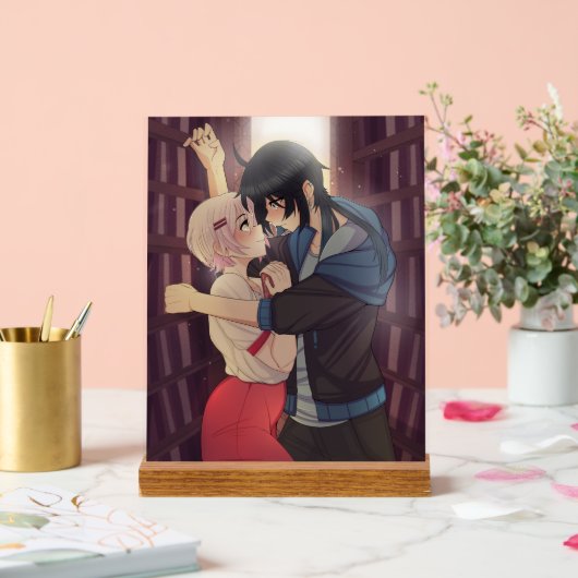 Vanitas et Jeanne Librairie Standee (Mariage)