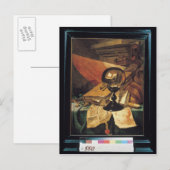 Vanitas met een Crystal Ball Briefkaart (Voorkant / Achterkant)