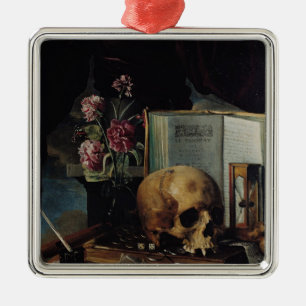 Vanitas Metalen Ornament