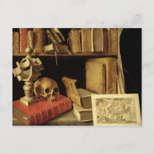 Vanitas with a Sundial, c.1626-40 Briefkaart