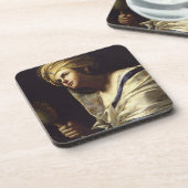 Vanity, c.1650-70 (olie op canvas) drankjes onderzetter (Linkerzijde)