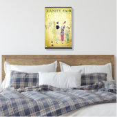Vanity Fair Magazine Hoesje Canvas Afdruk (Insitu (Slaapkamer))