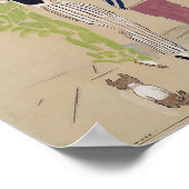  Vanity Fair Magazine Hoesje Sketch Art Poster (Hoek)