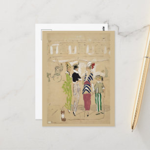 Vanity fair op de avenue (1914) briefkaart