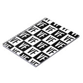 Vanity Fur Mag VF Wit Notitieboek (Linkerzijde)