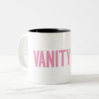 Vanity Fur Pink Tweekleurige Koffiemok